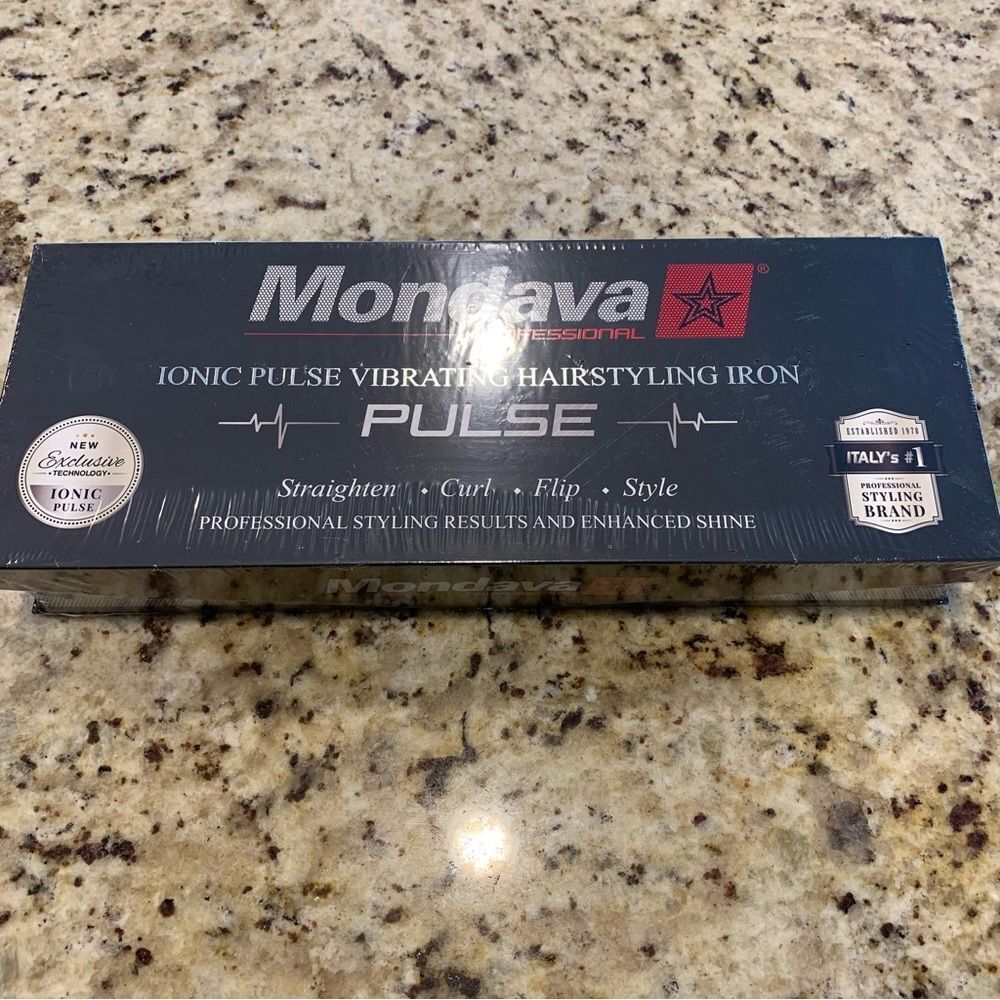 Mondava Professional Ceramic Tourmaline Hair Straightener Pulse NEW